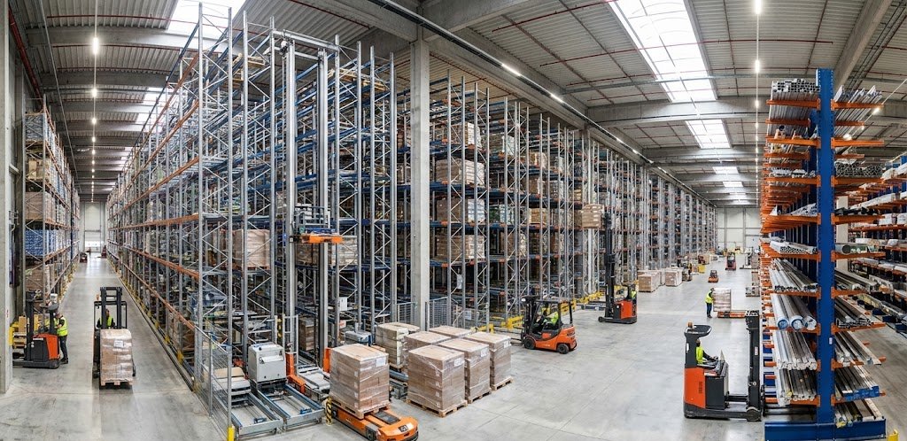 Lojistik Tesislerine Özel Raf Sistemleri